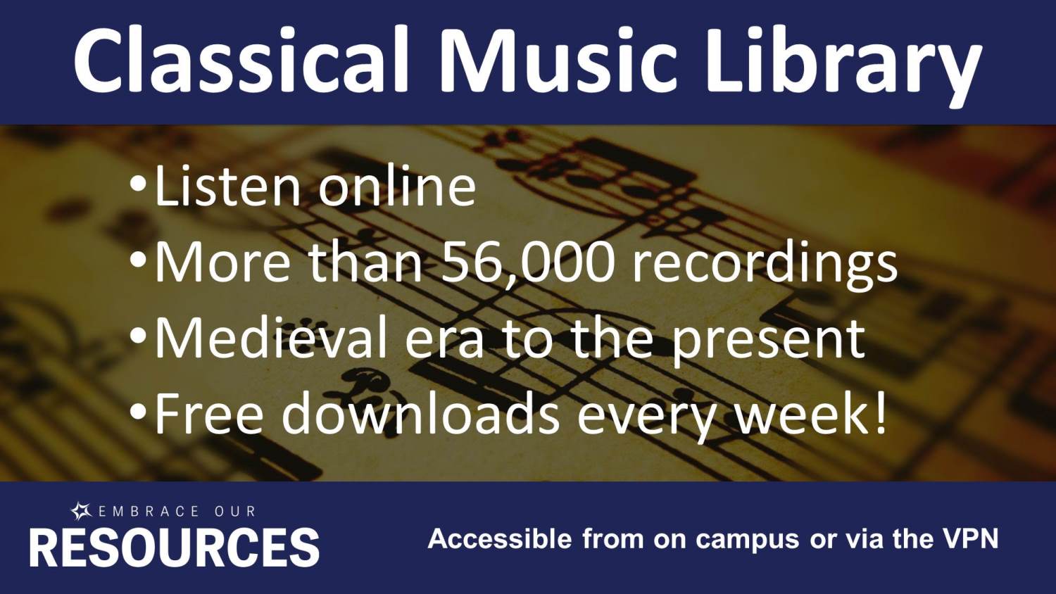 Classical Music Library
